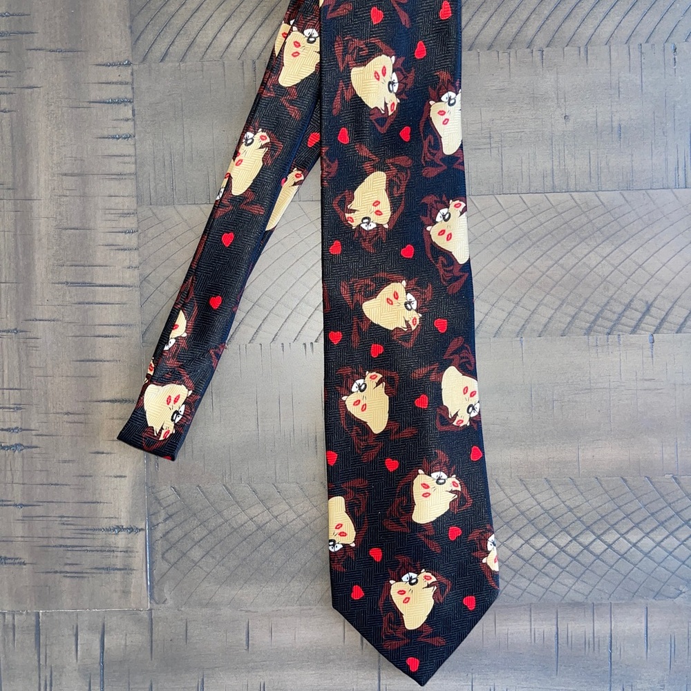 Vintage Looney Tunes Taz Tie